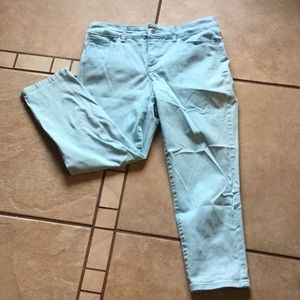 Pastel blue charter club jeans